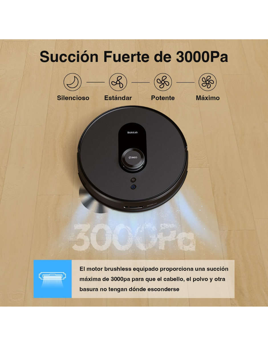 Robot Aspiradora Inteligente S8 Pro | Aspira y Trapea