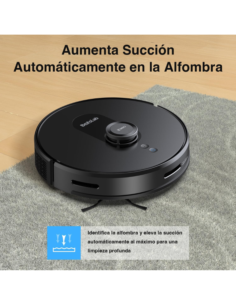 Robot Aspiradora Inteligente S8 Pro | Aspira y Trapea