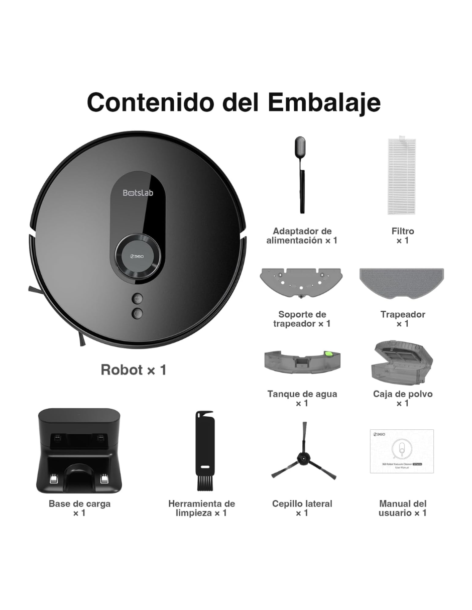 Robot Aspiradora Inteligente S8 Pro | Aspira y Trapea
