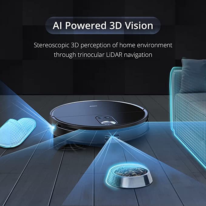 Robot Aspiradora Inteligente S10 Barre, Trapea y Autocarga- Alexa y Google
