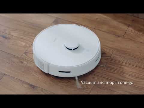 Robot Aspiradora Inteligente C50 Barre, Trapea y Autocarga - Alexa y Google